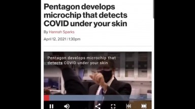 Pentagon Builds Microchip To Detect Covid