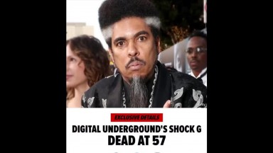 Shock G from Digital Underground dead at 57