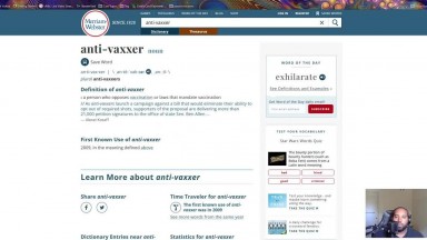 Merriam Webster Changes Definition Of "Anti-Vaxxer" To This..