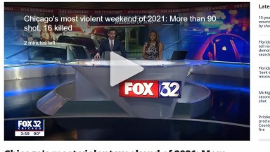 Chicago's most violent weekend of 2021 92 shot 16 killed