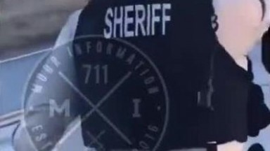 Sheriff Puts Down Assailant