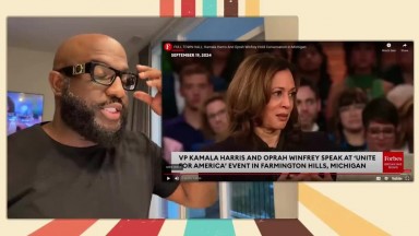 This Is a Disaster .. Oprah Sighs On a Live Mic During Kamala Harris Speech In Michigan, Hilarious